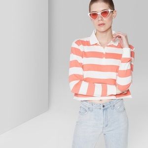 LONG SLEEVE CROP TOP